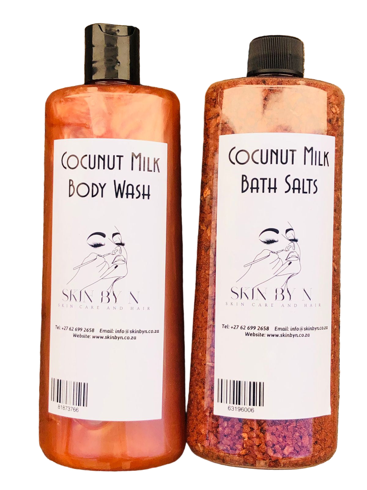 Coconut Milk Body Wash + Coconut Milk Bath Salt
